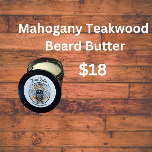 Mahogany Teakwood Beard Butter