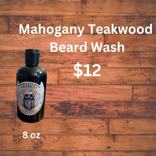 Mahogany Teakwood Beard Wash